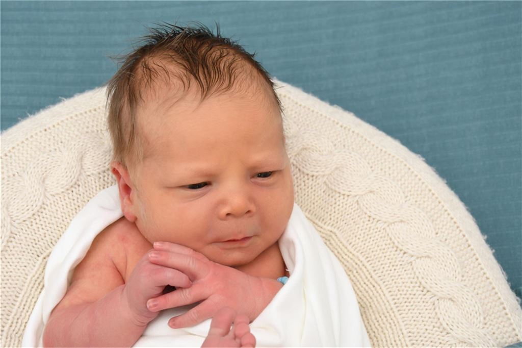 Nikita Jason, geboren im CKU Unna am 31. Januar 2025, aus Bergkamen