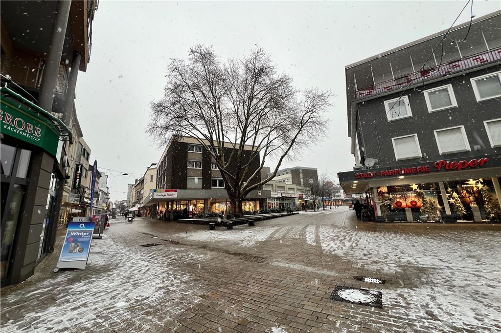 Kamen im Winter.