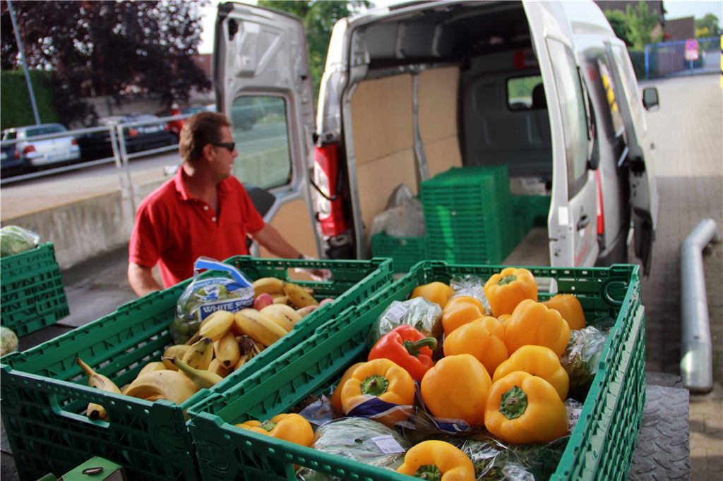 Selmerin kauft seit 14 Jahren bei der Tafel: „Die Scham geht weg“ Obst und Gemüse sind ein wichtiger Teil der Lebensmittel, die Tafel-Kunden auch in Selm kaufen können. (Archiv)