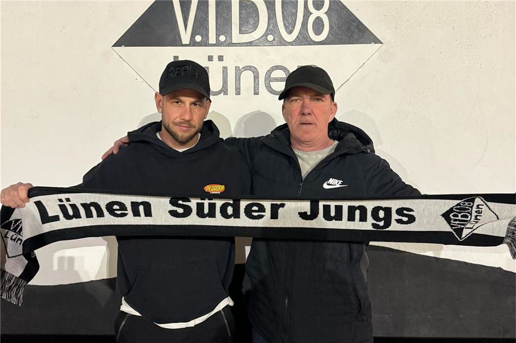 VfB Lünen wildert weiter beim SuS Oberaden Patrick Neumann (l.) neben Carsten Broda.