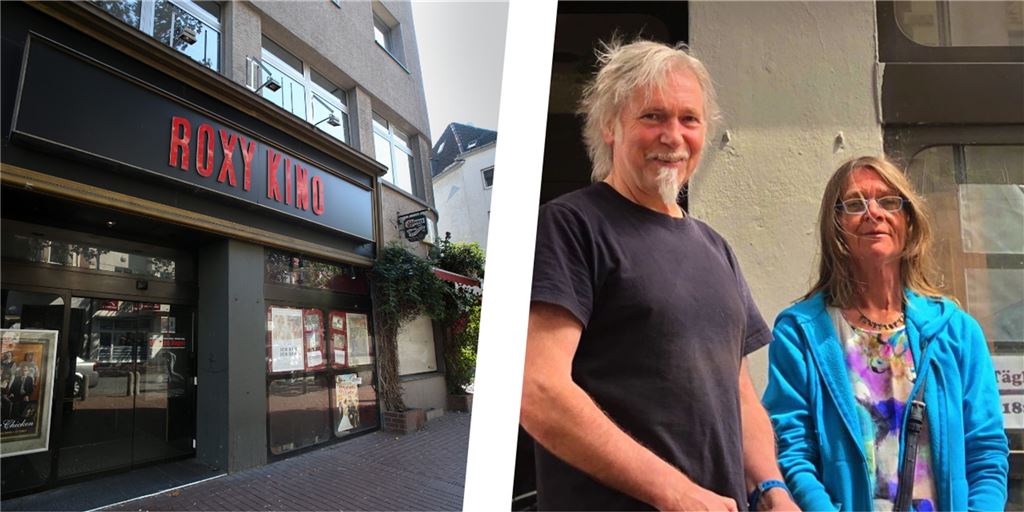 Neue Betreiber für das Roxy gefunden - Traditions-Kino wird umgebaut Peter Fotheringham und Suse Solbach sehen freudig in die Zukunft des Roxy Kinos. Zumal sie bald zwei Kinostandorte betreiben.