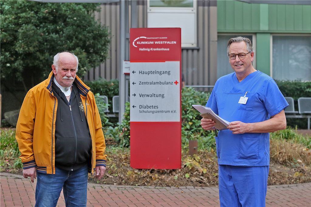 Aus dem Koma zurück ins Leben: Die unglaubliche Geschichte des Peter M. Peter Mauer hat eine lange Leidenszeit überstanden. Ihm ist es wichtig, sich bei seinem Lebensretter, Dr. Andreas-Heinz Ludwig, zu bedanken.