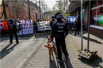 Protest gegen Nazis gab es bereits im April 2018 im Kreuzviertel.