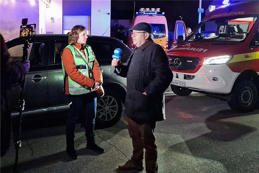 Anna Gemünd im Gespräch mit Johannes Brüne vom Hellweger Anzeiger.