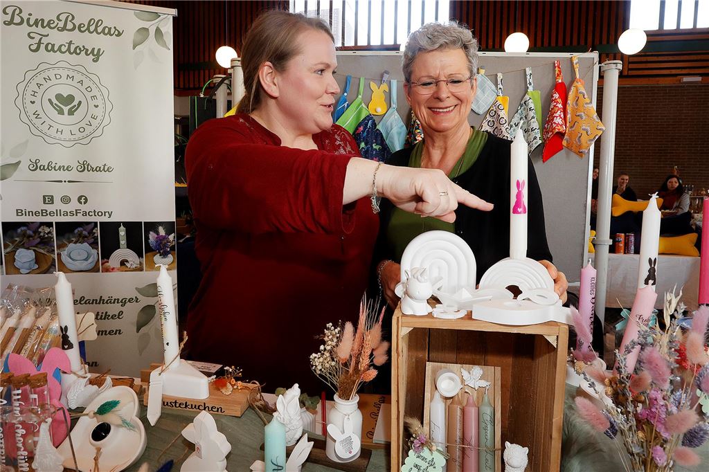 Viele Fotos vom Design- und Kreativmarkt: Holzwickeder Frühling im Schulzentrum