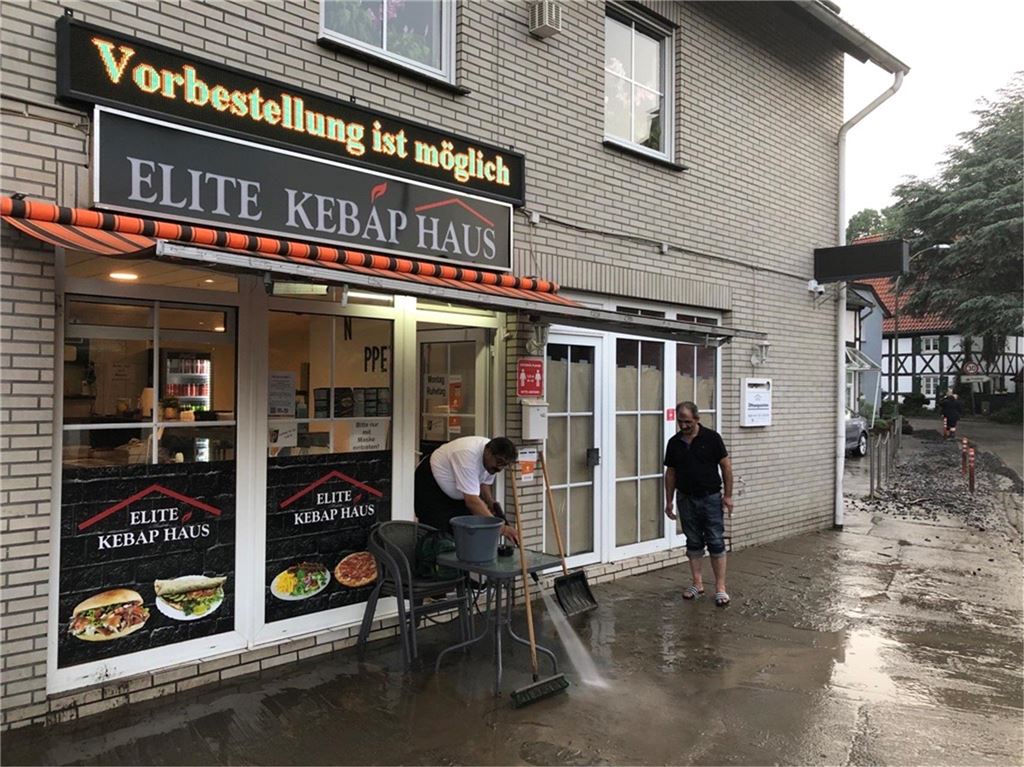 Hochwasser 2021 Dellwig Kebap Haus