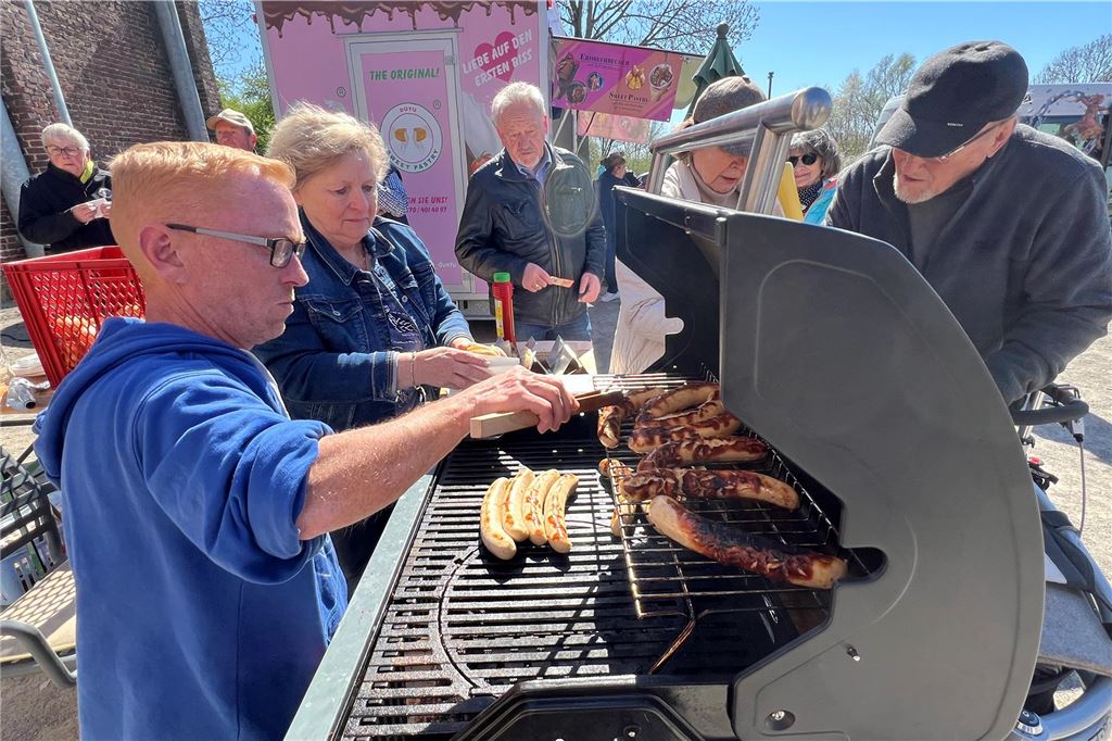 Hohe Nachfrage am Grill.