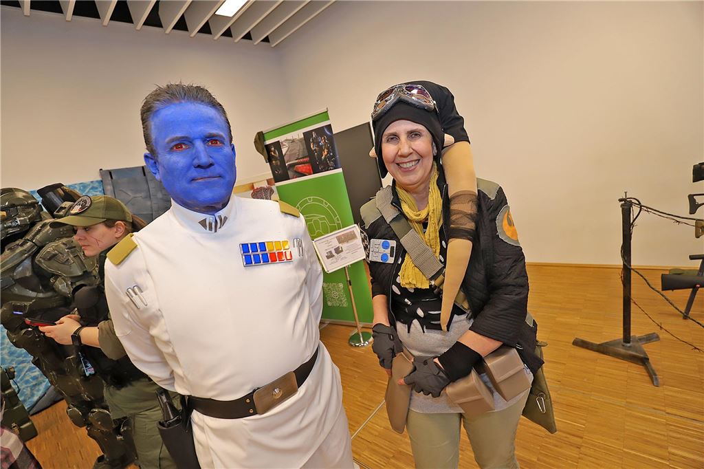 Cosplayer im Stadtmuseum Bergkamen.