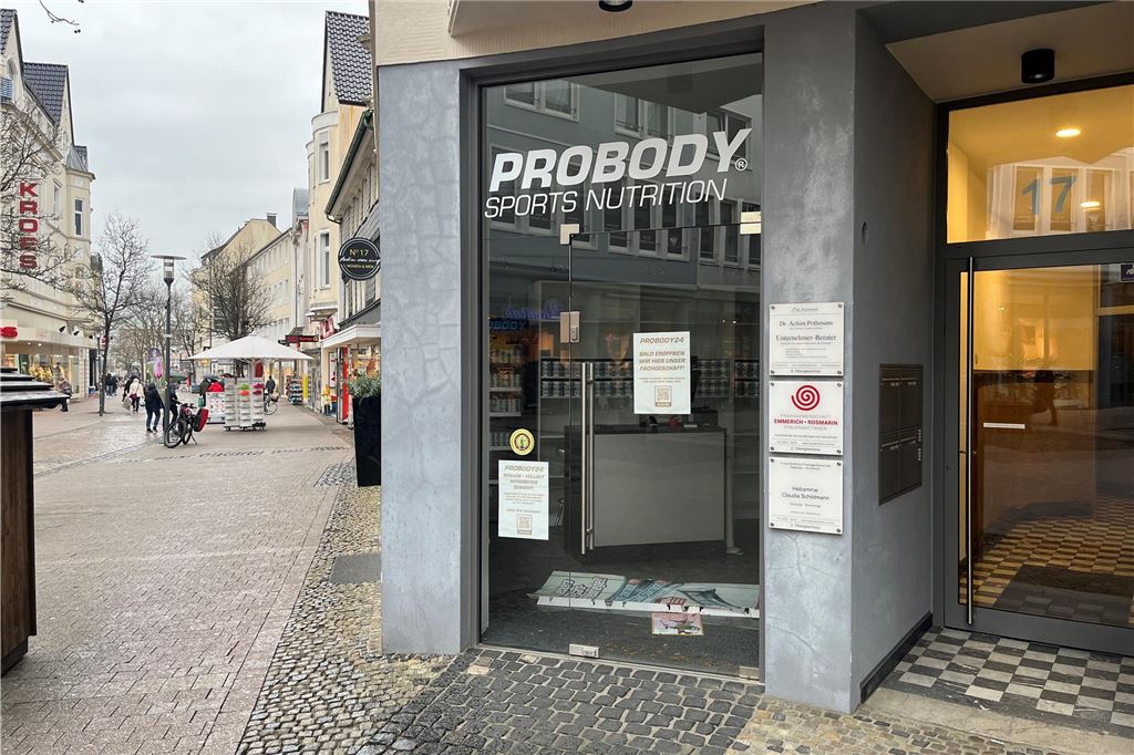 Seit Monaten wollte das Geschäft Probody Sports Nutrition an der Ecke Bahnhofstraße/Morgenstraße eröffnen.