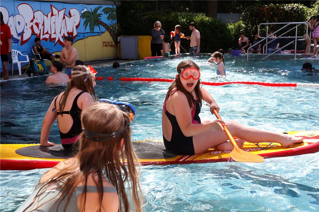 Anbaden Freibad Bornekamp 2025