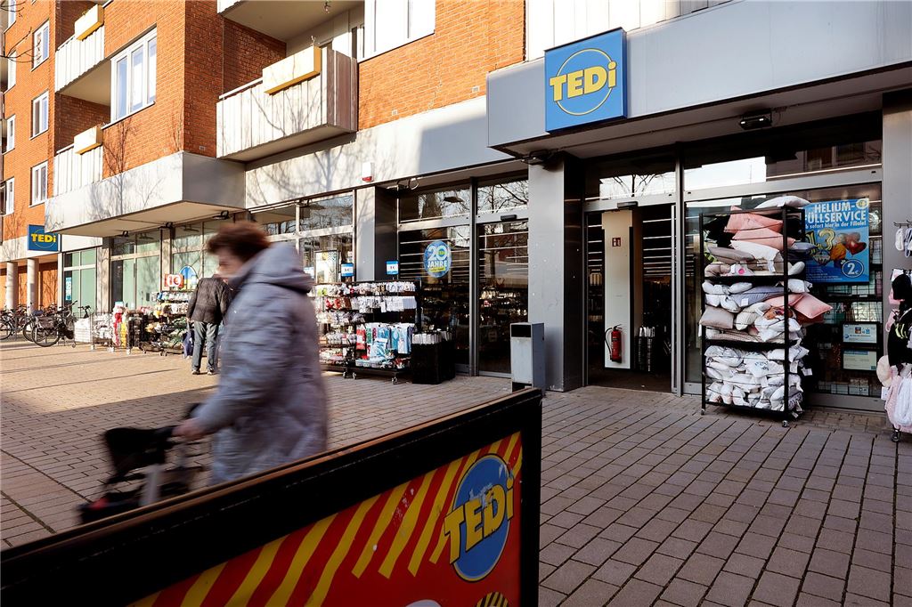 Neuer Mieter für den ehemaligen Tedi-Markt am Edelkirchenhof gefunden Tedi-Markt in der Kamener Fußgängerzone. Außenaufnahme.
