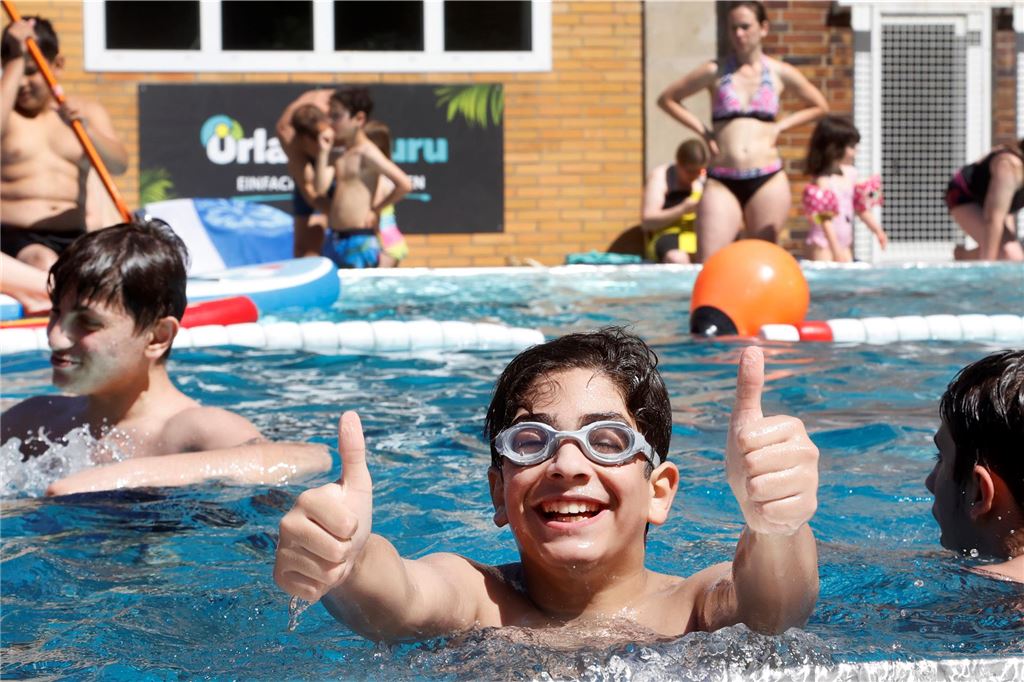 Anbaden Freibad Bornekamp 2025