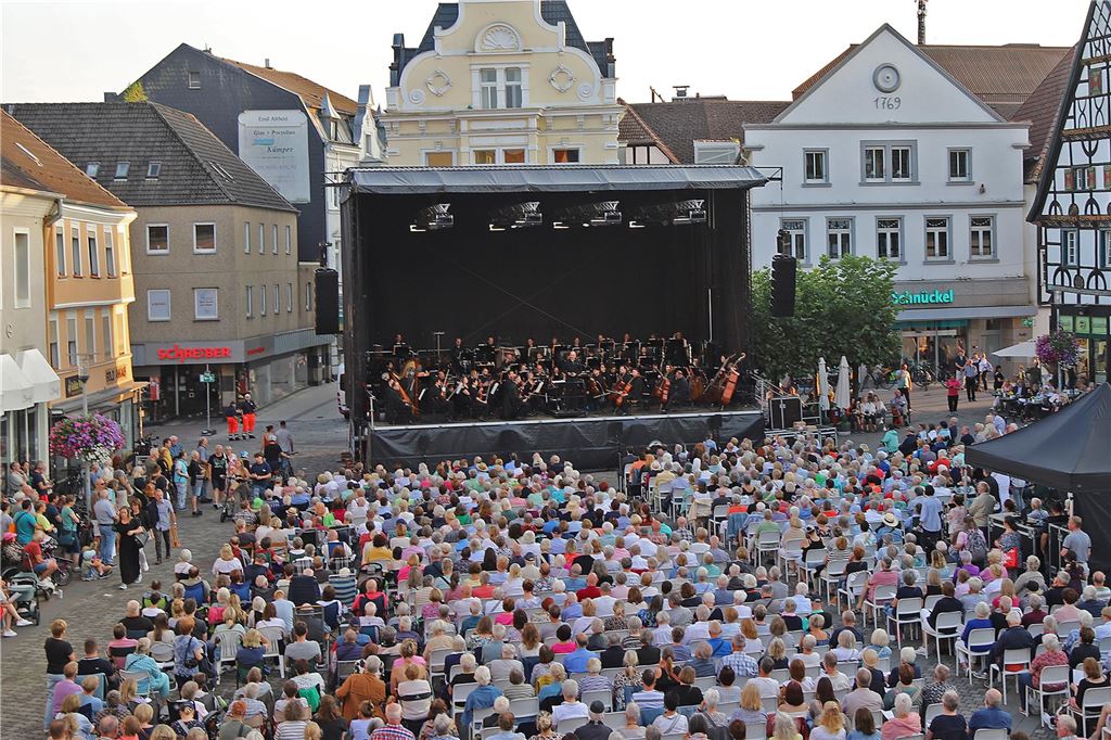 Klassik Open Air Markt Unna Neue Philharmonie Westfalen