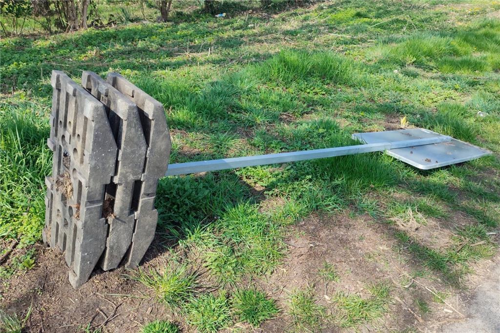 Ein umgeworfenes Verkehrsschild in Bergkamen.