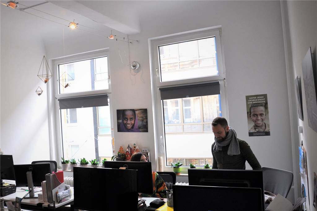 Die verborgene Welt über den Geschäften des Westenhellwegs Vom Westenhellweg 17 aus koordinieren die Mitarbeiter der Neven-Subotic-Stiftung Brunnenbauprojekte in Äthiopien.