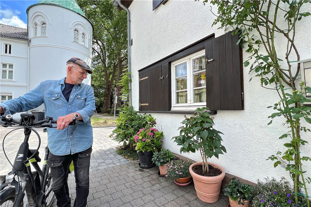 Dieter Grabsch: Für ein grüneres Unna ist es noch lange nicht zu spät Wenig Aufwand, tolle Wirkung: Im Burgviertel leisten viele Bewohner einen Beitrag zum Stadtbild.