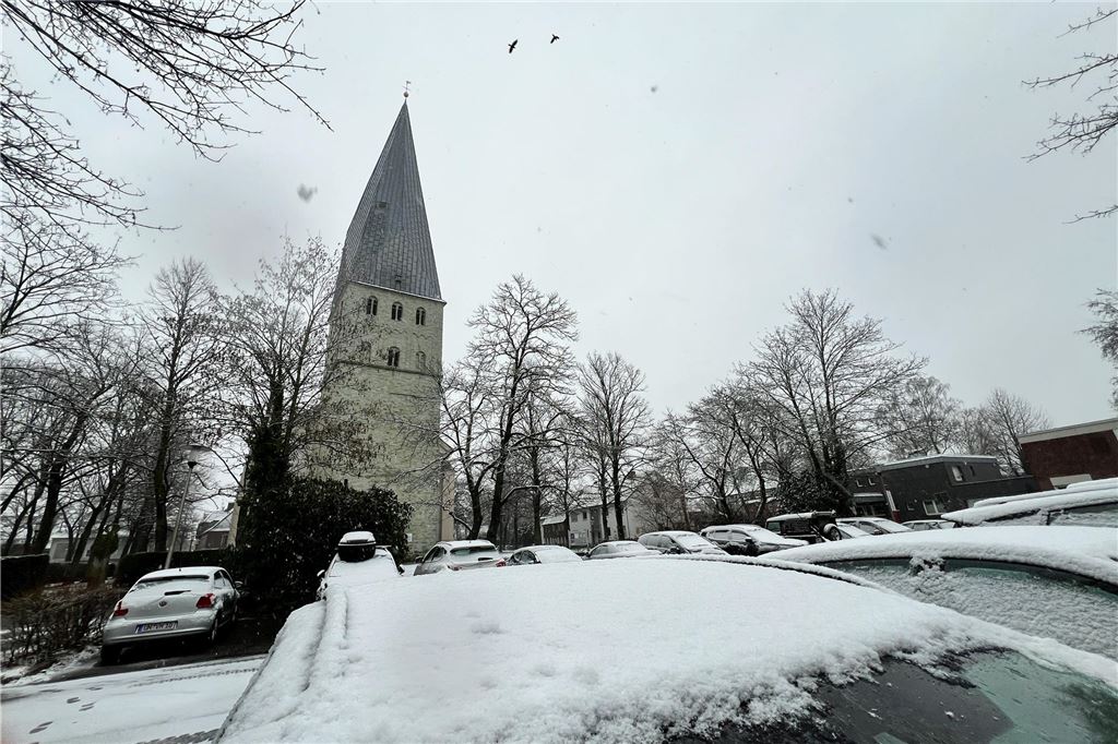 Kamen im Winter.