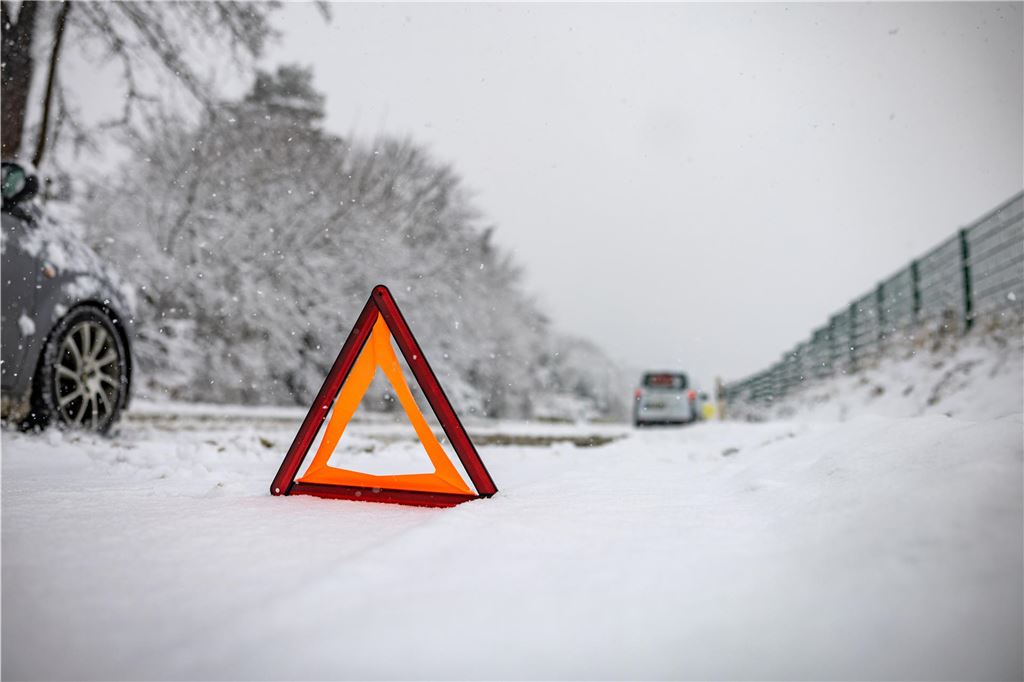Wintereinbruch im Kreis Unna am 9.1.2025: Eindrücke aus dem verschneiten Raum Unna.