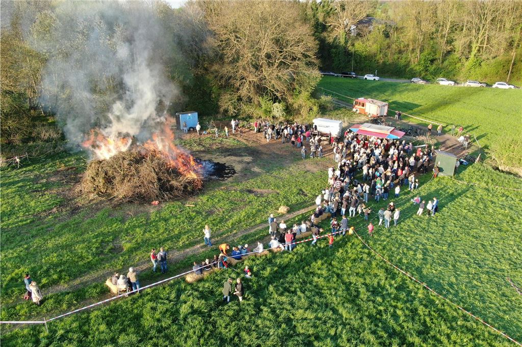 Osterfeuer Unna 2025